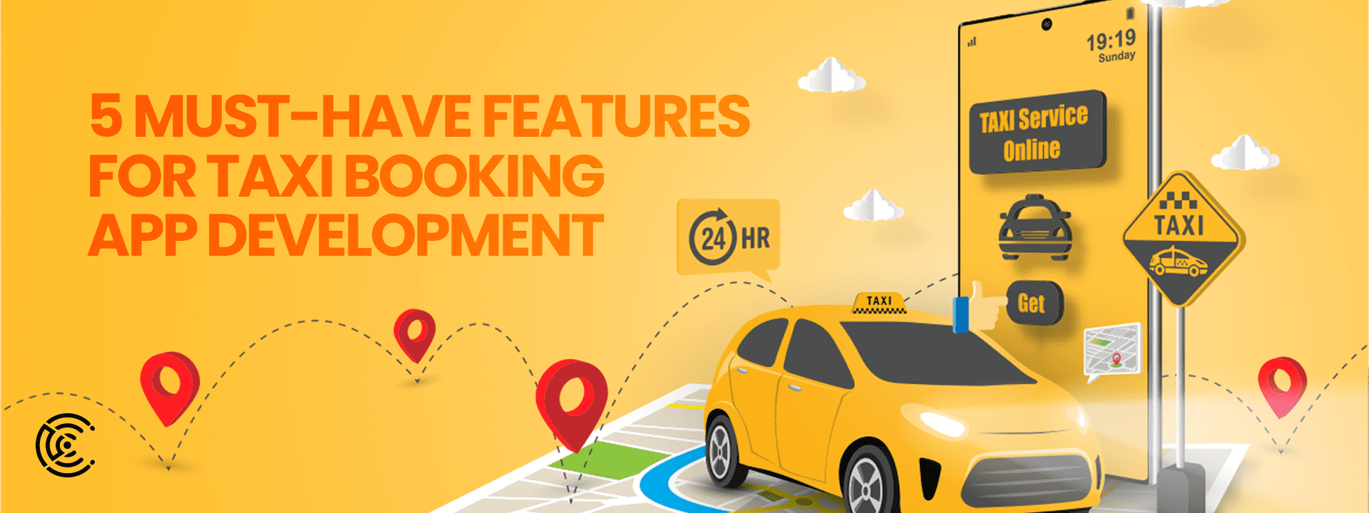 features For Taxi Booking App Development
